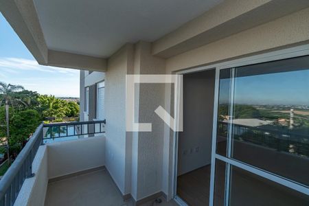 Varanda Sala de Estar/Jantar  de apartamento para alugar com 3 quartos, 70m² em Fazenda Santa Cândida, Campinas