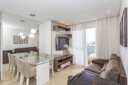 Sala de apartamento à venda com 1 quarto, 52m² em Vila Liviero, São Paulo