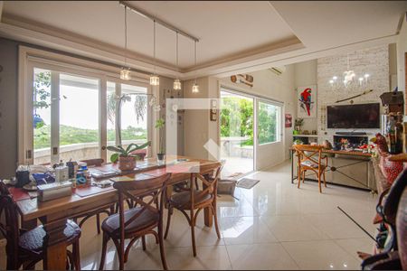 Sala de Jantar de casa à venda com 4 quartos, 430m² em Jardim Isabel, Porto Alegre