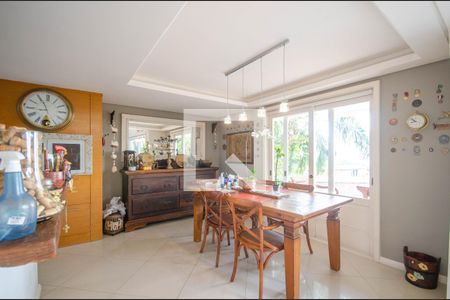 Sala de Jantar de casa à venda com 4 quartos, 430m² em Jardim Isabel, Porto Alegre