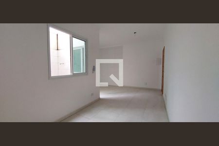 Sala de apartamento à venda com 2 quartos, 45m² em Vila Scarpelli, Santo André