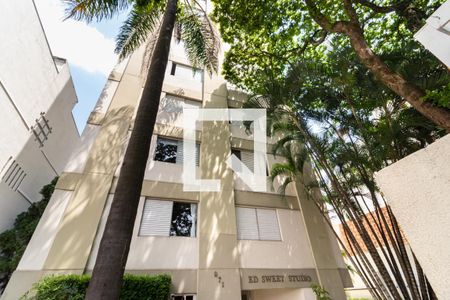 Studio para alugar com 40m², 1 quarto e 1 vagaFachada