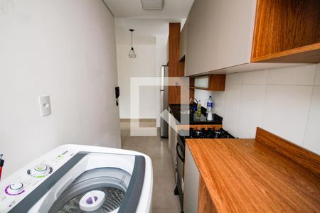 Área de Serviço de apartamento para alugar com 2 quartos, 78m² em Canto do Forte, Praia Grande