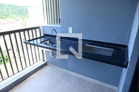 sala de apartamento para alugar com 2 quartos, 78m² em Canto do Forte, Praia Grande