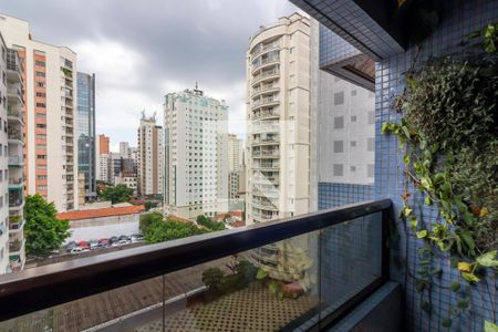 Varanda do Quarto 1 de apartamento para alugar com 2 quartos, 66m² em Jardim Paulista, São Paulo