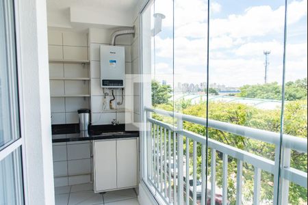 Varanda/área de serviço de apartamento à venda com 2 quartos, 40m² em Vila Independencia, São Paulo