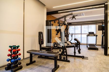 Studio à venda com 25m², 1 quarto e sem vagaAcademia