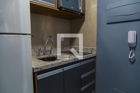 Studio à venda com 25m², 1 quarto e sem vagaCozinha 