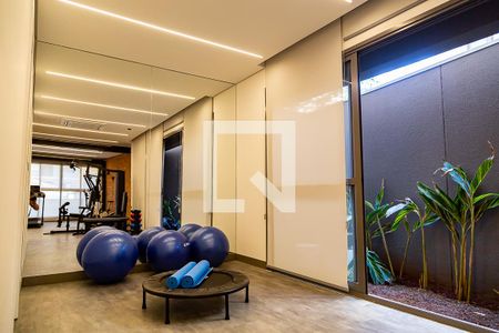 Studio à venda com 25m², 1 quarto e sem vagaAcademia