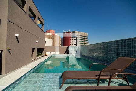 Studio à venda com 25m², 1 quarto e sem vagaPiscina