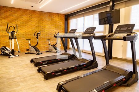 Studio à venda com 25m², 1 quarto e sem vagaAcademia