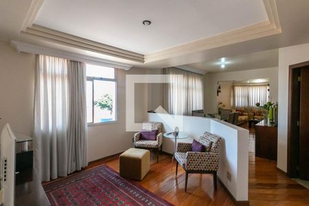 Sala de apartamento para alugar com 4 quartos, 280m² em Calafate, Belo Horizonte