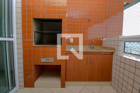 Sacada da Sala - churrasqueira de apartamento à venda com 3 quartos, 100m² em Vila Dayse, São Bernardo do Campo