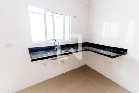 Sala/Cozinha de apartamento à venda com 2 quartos, 50m² em Vila Guarani, Santo André
