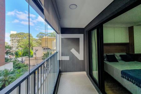 Studio para alugar com 22m², 1 quarto e sem vagakit studio varanda