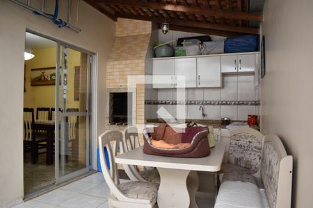 Casa de condomínio para alugar com 120m², 3 quartos e 1 vagaChurrasqueira