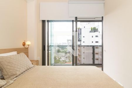 Quarto de apartamento para alugar com 1 quarto, 37m² em Indianópolis, São Paulo