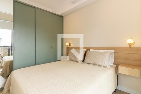 Quarto de apartamento para alugar com 1 quarto, 37m² em Indianópolis, São Paulo