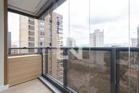 Varanda de apartamento para alugar com 1 quarto, 37m² em Indianópolis, São Paulo