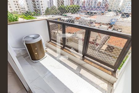 Varanda de apartamento à venda com 3 quartos, 166m² em Jardim Anália Franco, São Paulo