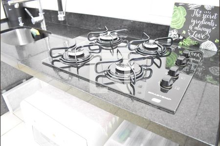 Apartamento para alugar com 42m², 2 quartos e 1 vagaCozinha - Cooktop