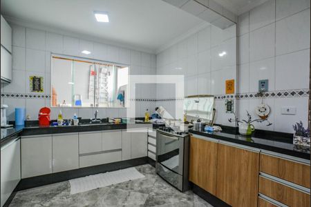 Cozinha de casa à venda com 3 quartos, 250m² em Parque das Nações, Santo André