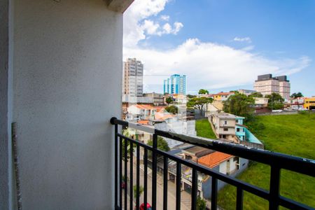 Varanda da sala de apartamento à venda com 2 quartos, 51m² em Jardim Jamaica, Santo André