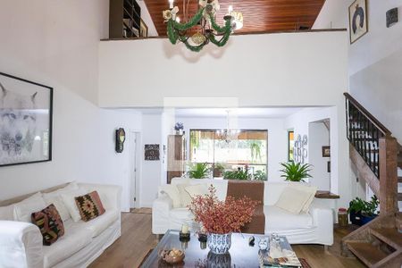 sala de casa de condomínio para alugar com 3 quartos, 400m² em Parque Jardim Amanda, Nova Lima