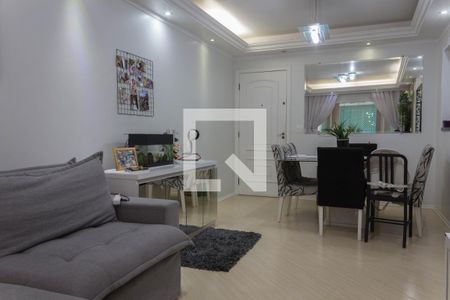 Sala de apartamento à venda com 3 quartos, 86m² em Jardim do Mar, São Bernardo do Campo