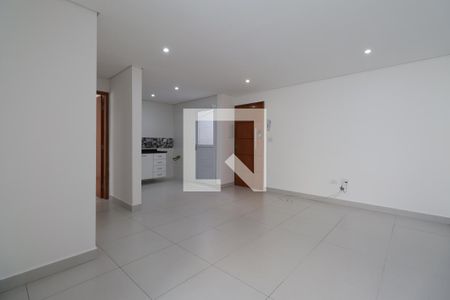 Sala de apartamento para alugar com 2 quartos, 74m² em Campestre, Santo André