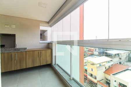 Varanda Sala de apartamento à venda com 2 quartos, 62m² em Vila Jacuí, São Paulo