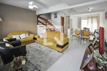 Sala de casa de condomínio à venda com 2 quartos, 115m² em  Jardim América , São Leopoldo