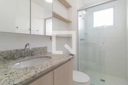 Banheiro de apartamento para alugar com 1 quarto, 41m² em Partenon, Porto Alegre