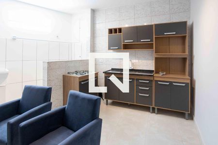 Sala/Cozinha de apartamento para alugar com 1 quarto, 40m² em Taboão, Diadema