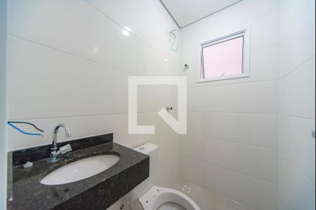Banheiro  de apartamento à venda com 1 quarto, 45m² em Vila America, Santo André