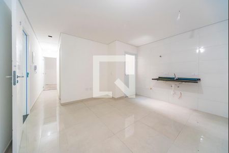 Sala de apartamento para alugar com 1 quarto, 45m² em Vila America, Santo André