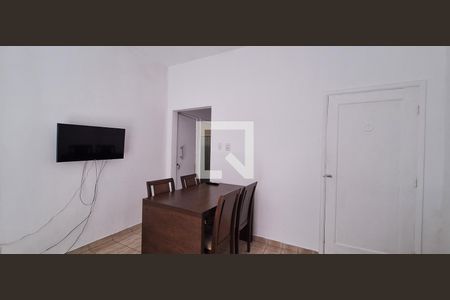 Sala de apartamento para alugar com 1 quarto, 36m² em Boqueirão, Praia Grande
