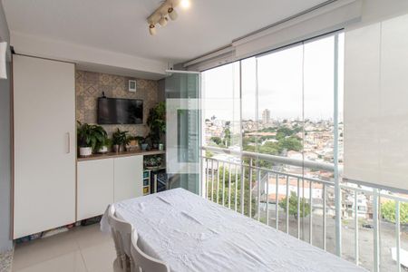 Varanda da Sala   de apartamento para alugar com 2 quartos, 70m² em Vila Maria Alta, São Paulo