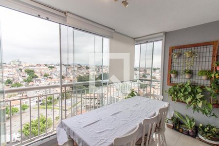 Varanda da Sala   de apartamento para alugar com 2 quartos, 70m² em Vila Maria Alta, São Paulo