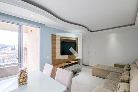 Sala de apartamento para alugar com 2 quartos, 49m² em Ferrazópolis, São Bernardo do Campo