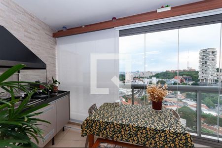 Varanda Gourmet de apartamento à venda com 2 quartos, 69m² em Vila Ipojuca, São Paulo