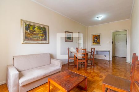 Sala de apartamento para alugar com 1 quarto, 55m² em Paraíso, São Paulo