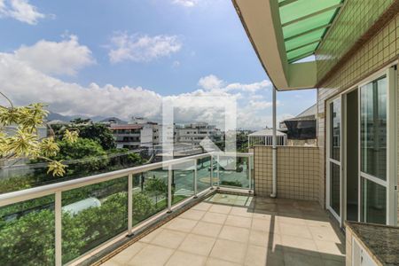 Varanda de apartamento à venda com 3 quartos, 137m² em Recreio dos Bandeirantes, Rio de Janeiro