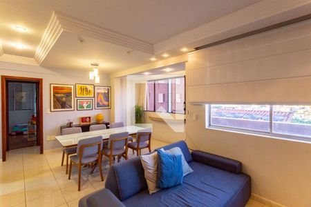 Sala  de apartamento à venda com 3 quartos, 98m² em Jardim America, Belo Horizonte