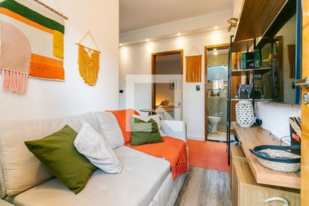 Sala de apartamento à venda com 1 quarto, 29m² em Vila Antonina, São Paulo