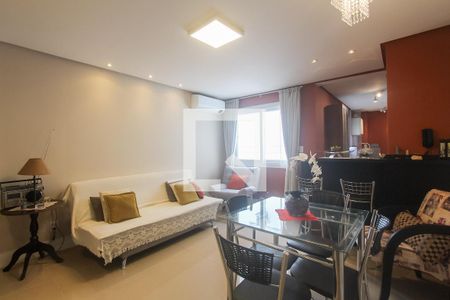 Sala de apartamento à venda com 1 quarto, 48m² em Passo D’areia, Porto Alegre