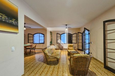 Sala de casa para alugar com 5 quartos, 450m² em Enseada, Guarujá
