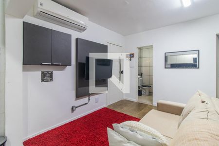 Sala de apartamento para alugar com 2 quartos, 52m² em Menino Deus, Porto Alegre