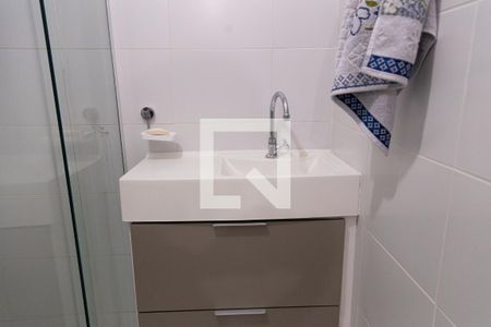 Banheiro de kitnet/studio à venda com 1 quarto, 26m² em Brás, São Paulo