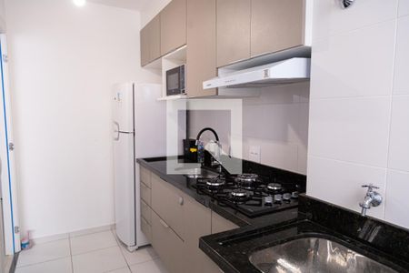 Studio à venda com 26m², 1 quarto e sem vagaCozinha